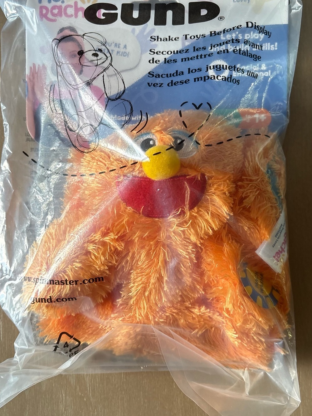 5/$30 Ms. Rachel Baby Herbie Huggable Orange Plush Bird Lovey Sealed! NWT - Picture 9 of 9